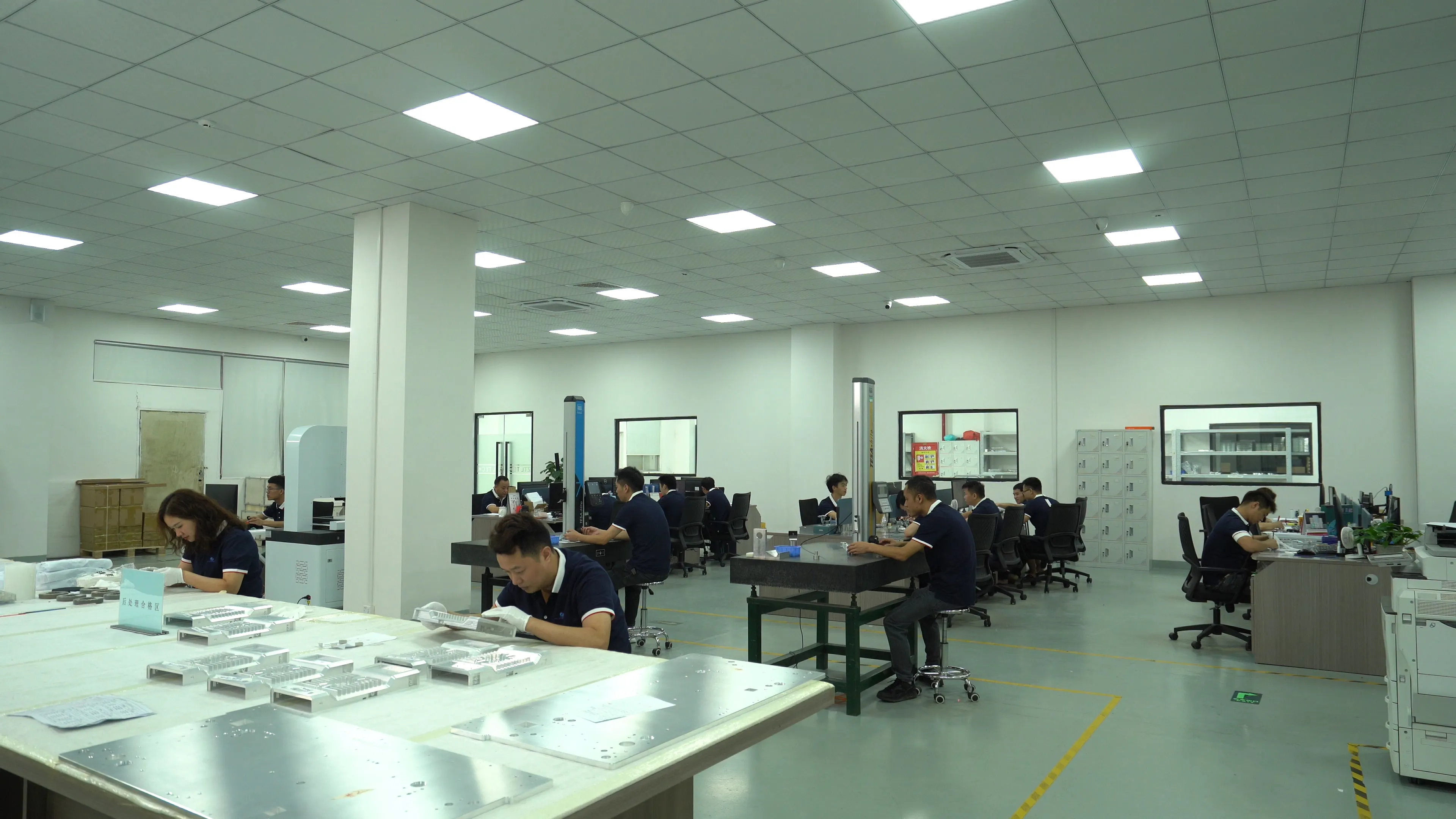 CNC Machining inspection area