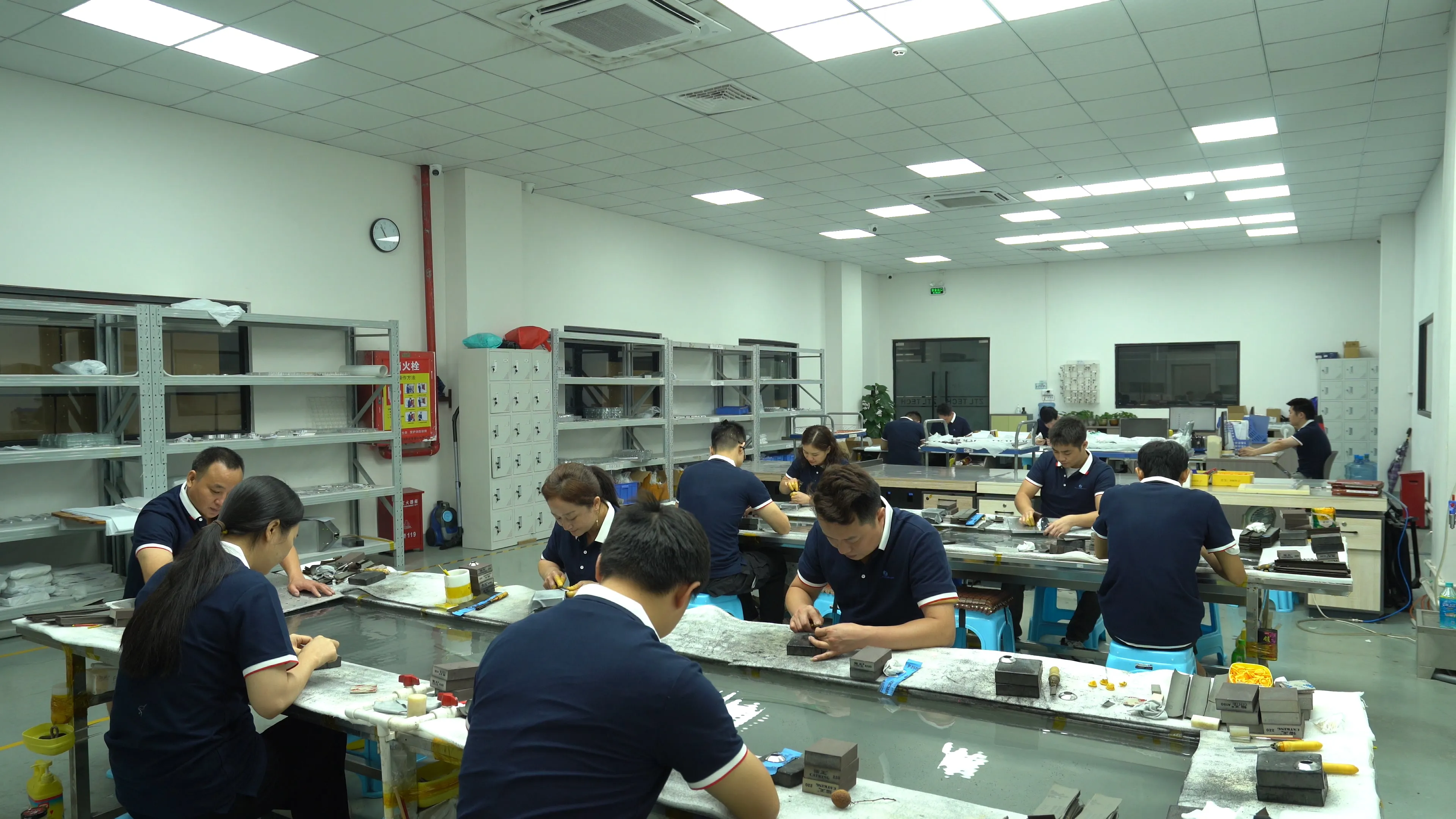 CNC Machining sanding area